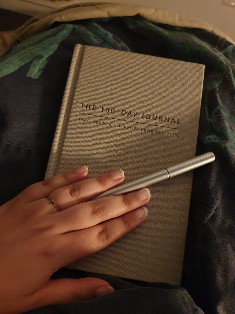 100 day journal to keep you positive